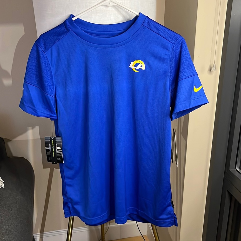 Nike Dri-Fit | LA RAMS | blue T shirt | medium